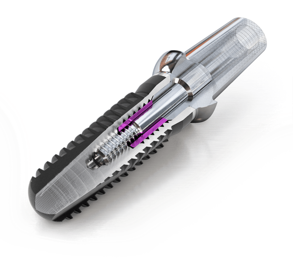 CAMLOG Screw-Line Implant abutment connection cross-section CAMLOG Screw-Line Implant abutment connection cross-section