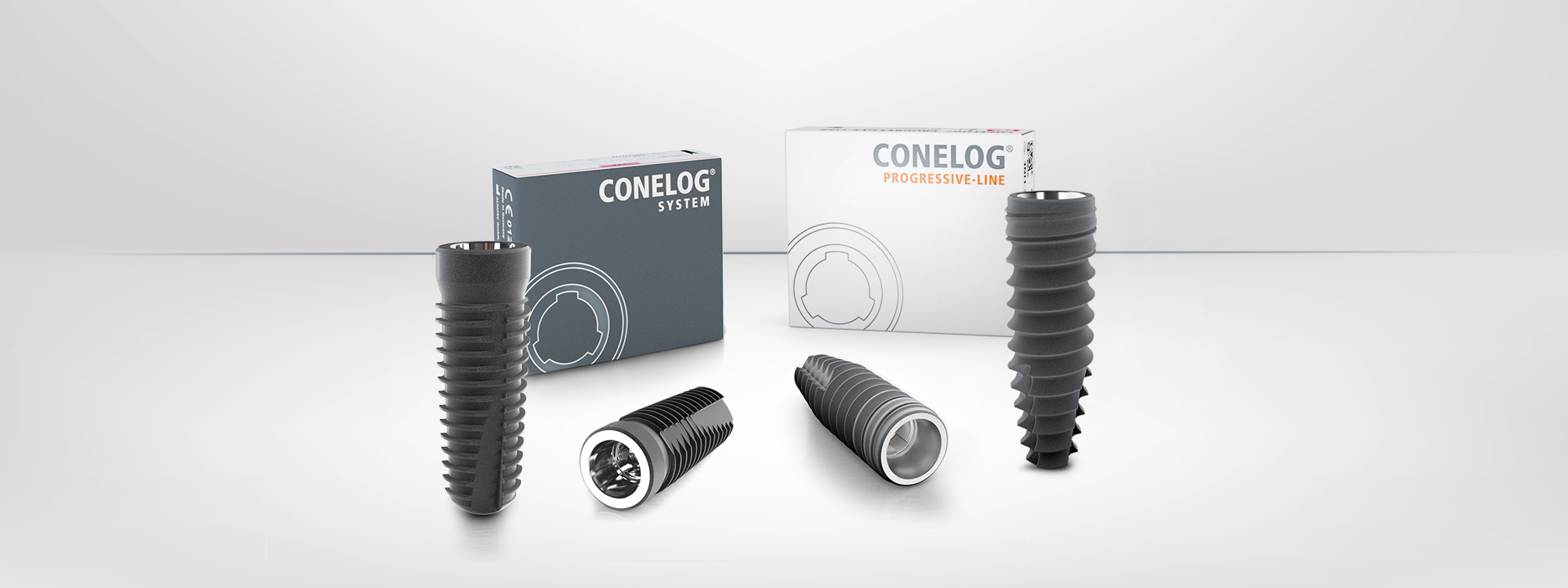 CONELOG Implant System SCREW-LINE PROGRESSIVE-LINE
