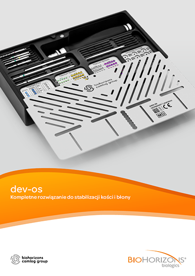dev-os ulotka produktowa | dev-os – Kompletne rozwiązanie do stabilizacji kości i błony